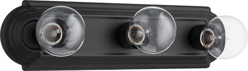 5049 Stepped Vanities Three Light Vanity in Textured Black (19|5049369)