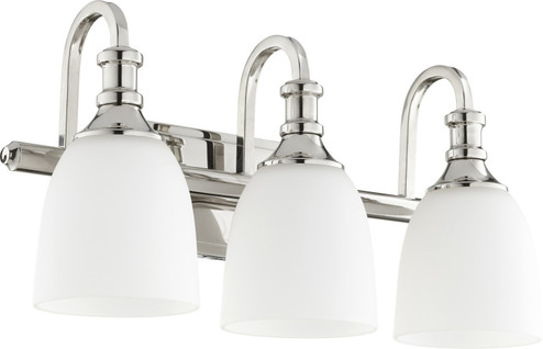 Richmond Three Light Vanity in Polished Nickel (19|5011362)