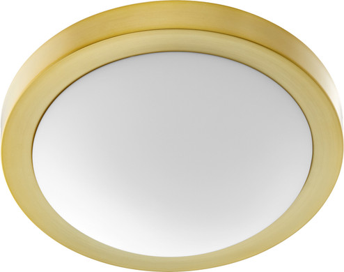 3505 Contempo Ceiling Mounts Two Light Ceiling Mount in Aged Brass (19|35051380)