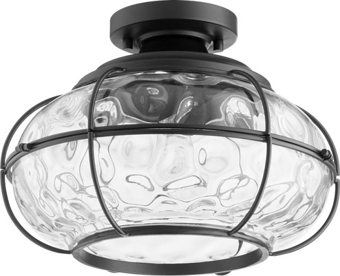 One Light Ceiling Mount in Textured Black (19|33751369)