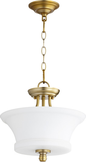 Rossington Two Light Dual Mount in Aged Brass (19|29221380)