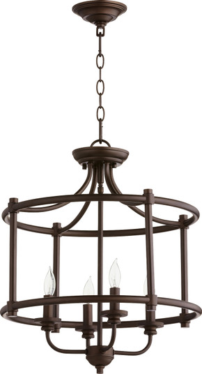 Rossington Four Light Dual Mount in Oiled Bronze (19|28221886)