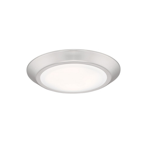Verge LED Flush Mount in Brushed Nickel (10|VRG1608BN)