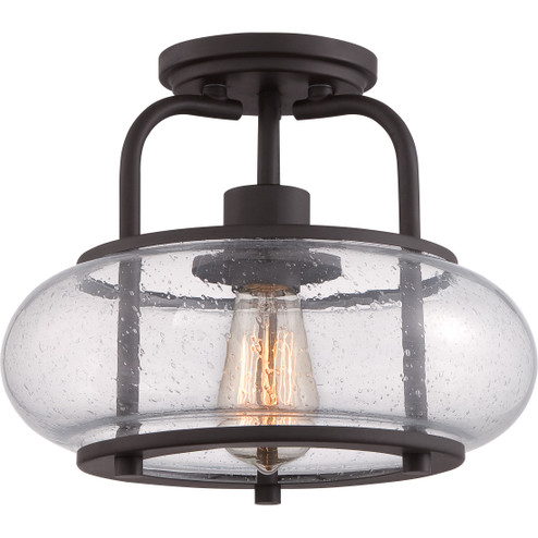 Trilogy One Light Semi Flush Mount in Old Bronze (10|TRG1712OZ)