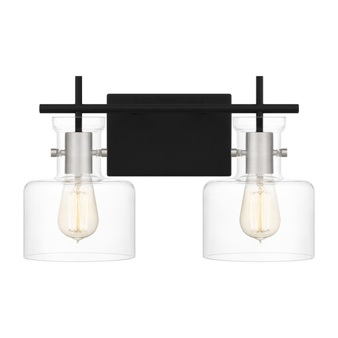 Pensbury Two Light Bath in Matte Black (10|PEN8616MBK)
