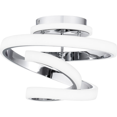 Aviva LED Semi Flush Mount in Polished Chrome (10|PCAVI1713C)