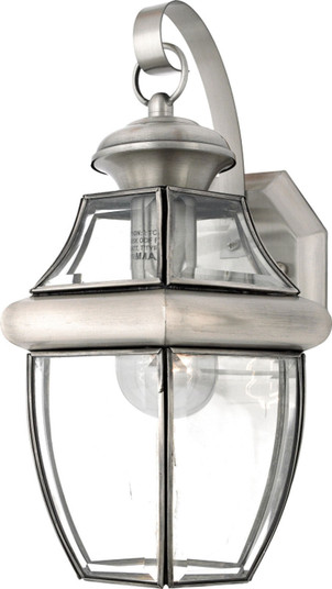 Newbury One Light Outdoor Wall Lantern in Pewter (10|NY8316P) Newbury One Light Outdoor Wall Lantern in Pewter (10|NY8316P)