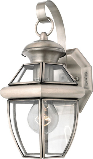 Newbury One Light Outdoor Wall Lantern in Pewter (10|NY8315P) Newbury One Light Outdoor Wall Lantern in Pewter (10|NY8315P)