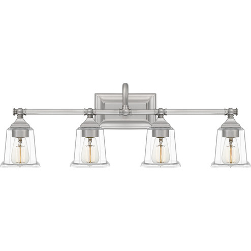 Nicholas Four Light Bath in Brushed Nickel (10|NLC8604BN)