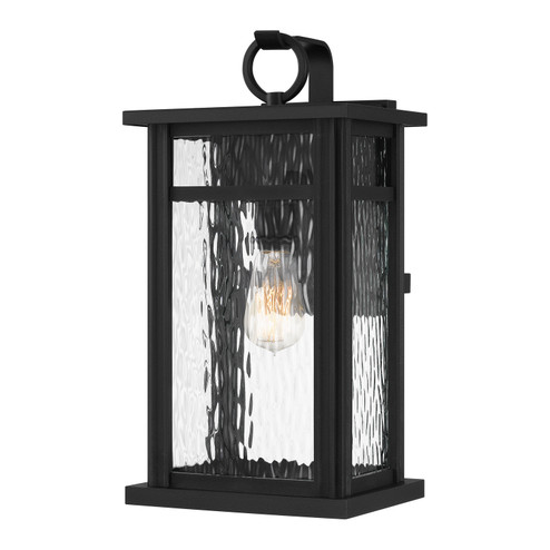 Moira One Light Outdoor Wall Mount in Earth Black (10|MOI8409EK)