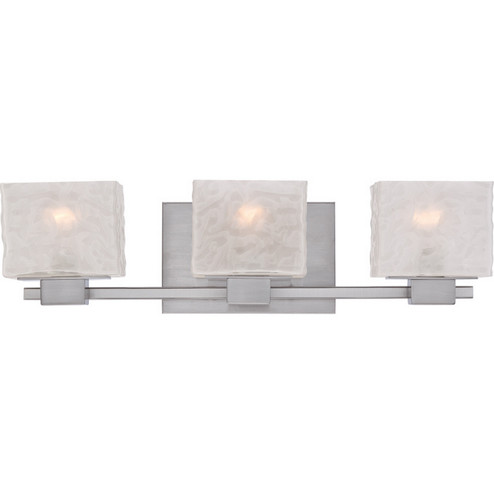 Melody Three Light Bath Fixture in Brushed Nickel (10|MLD8603BN)