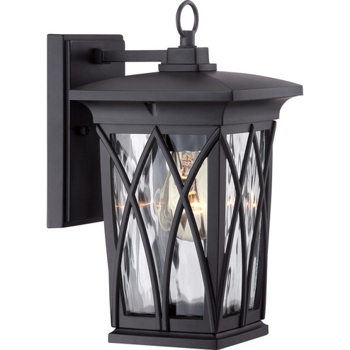 Grover One Light Outdoor Wall Lantern in Mystic Black (10|GVR8406K)
