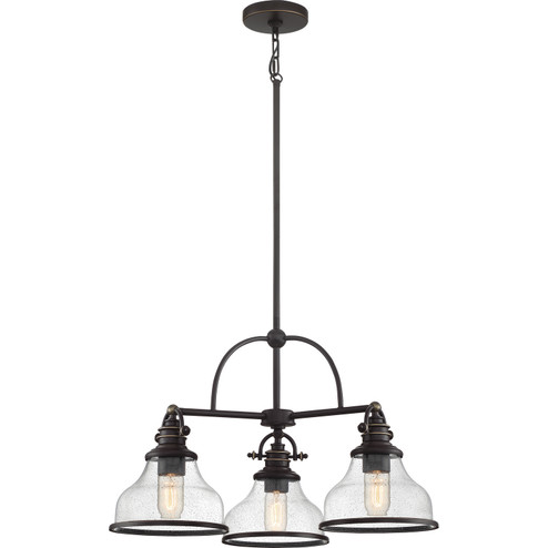 Grant Three Light Chandelier in Palladian Bronze (10|GRTS5103PN)