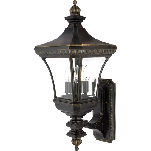 Devon Three Light Outdoor Wall Lantern in Imperial Bronze (10|DE8960IB)