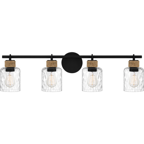 Baltic Four Light Bath in Matte Black (10|BTC8634MBK)