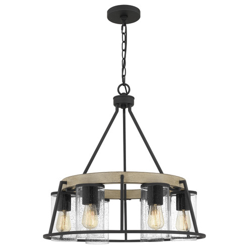 Brockton Six Light Chandelier in Grey Ash (10|BRT3525GK)