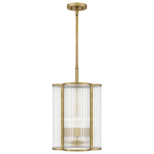 Aster Four Light Pendant in Weathered Brass (10|ASR1512WS)