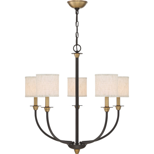 Audley Five Light Chandelier in Old Bronze (10|ADY5005OZ)