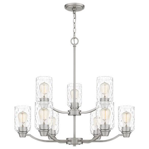 Acacia Nine Light Chandelier in Brushed Nickel (10|ACA5029BN)