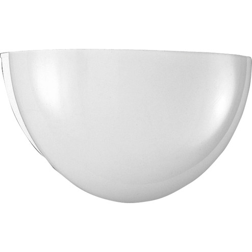 Incandescent Glass Wall Sconces One Light Wall Sconce in White (54|P711230)