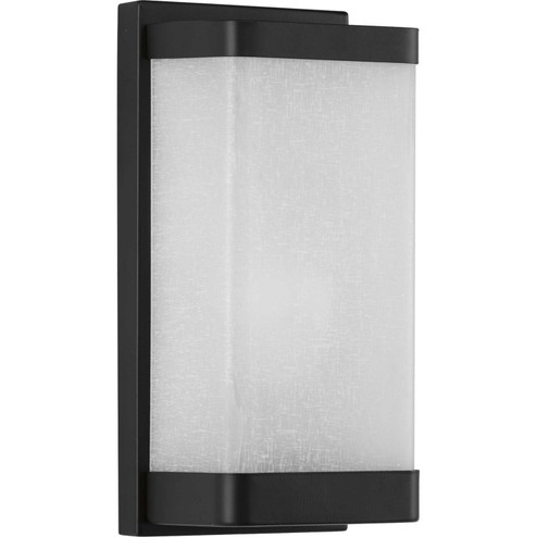 Linen Glass Sconce One Light Wall Sconce in Black (54|P710072031)