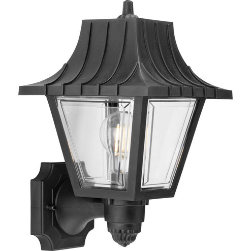 Mansard One Light Wall Lantern in Black (54|P581431)