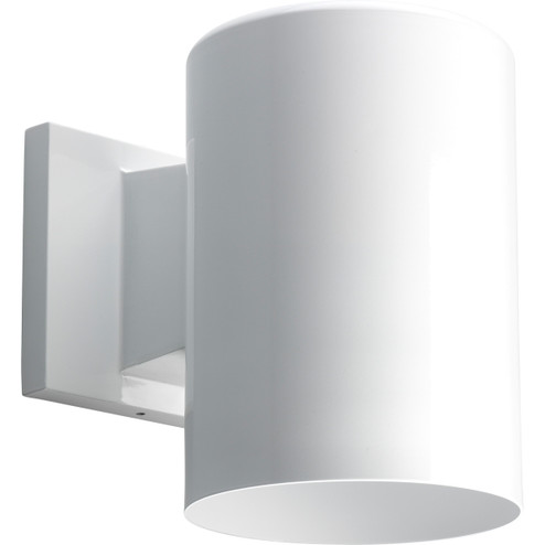 Cylinder One Light Wall Lantern in White (54|P567430)
