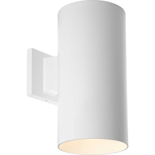 Cylinder One Light Wall Lantern in White (54|P564130)