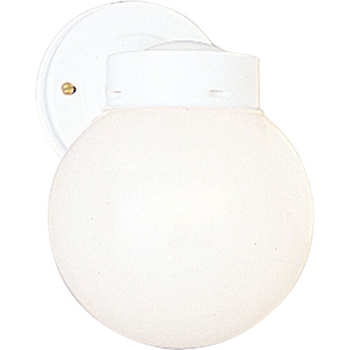 Utility Lantern One Light Wall Lantern in White (54|P560430)