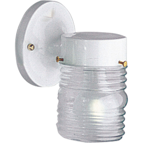 Utility Lantern One Light Wall Lantern in White (54|P560230)