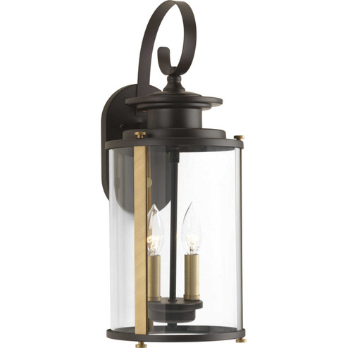 Squire Two Light Wall Lantern in Antique Bronze (54|P560037020)