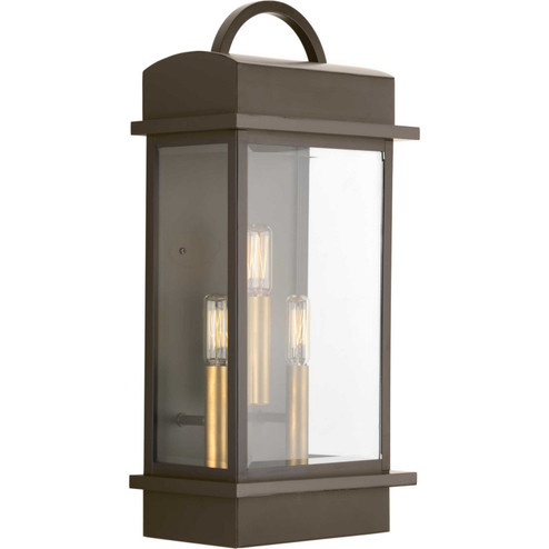 Santee Three Light Large Wall Lantern in Antique Bronze (54|P560003020)