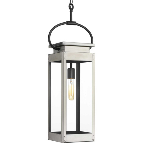 Union Square One Light Hanging Lantern in Stainless Steel (54|P550018135)