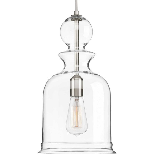 Staunton One Light Pendant in Brushed Nickel (54|P533309)