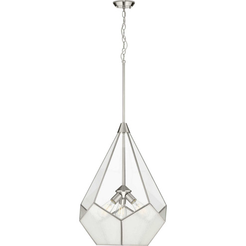 Cinq Three Light Pendant in Brushed Nickel (54|P532209)