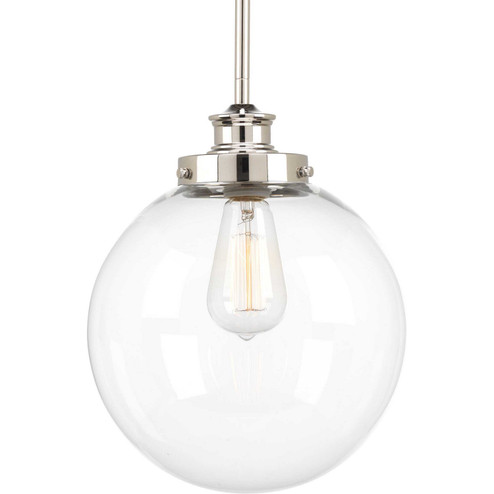 Penn One Light Pendant in Polished Nickel (54|P5070104)