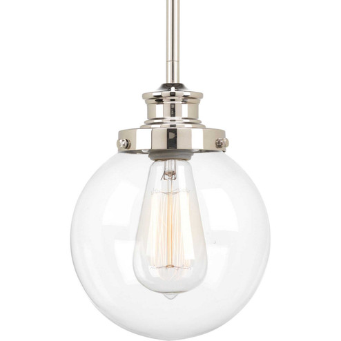 Penn One Light Pendant in Polished Nickel (54|P5067104)