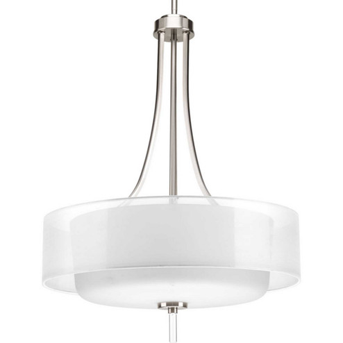 Invite Four Light Pendant in Brushed Nickel (54|P504709)