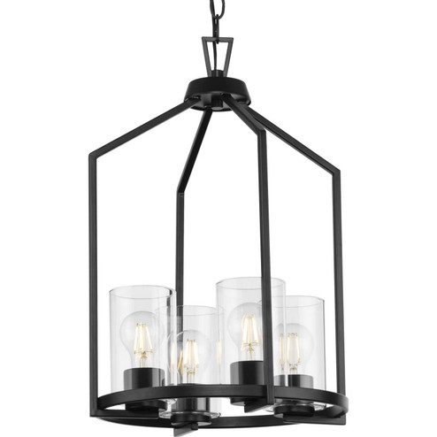 Goodwin Four Light Hall & Foyer Light in Matte Black (54|P50041131M)
