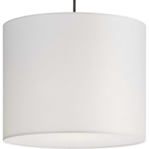 Markor One Light Pendant in White Linen (54|P500386195)