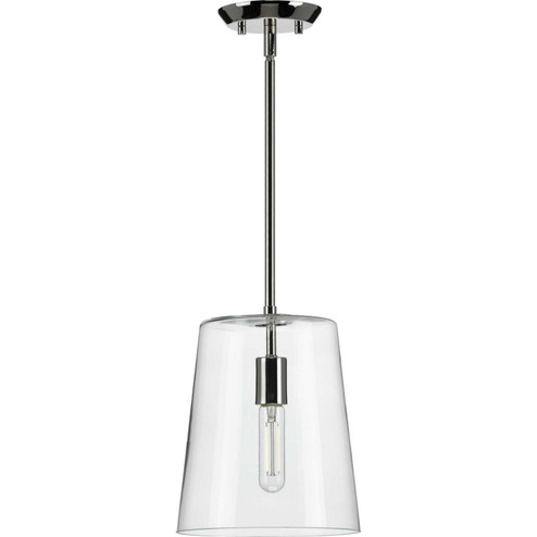 Clarion One Light Pendant in Polished Nickel (54|P500241104)