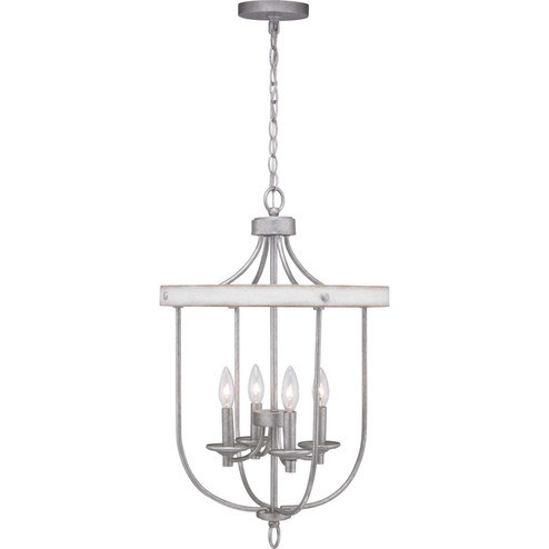 Gulliver Four Light Foyer Pendant in Galvanized (54|P500157141)