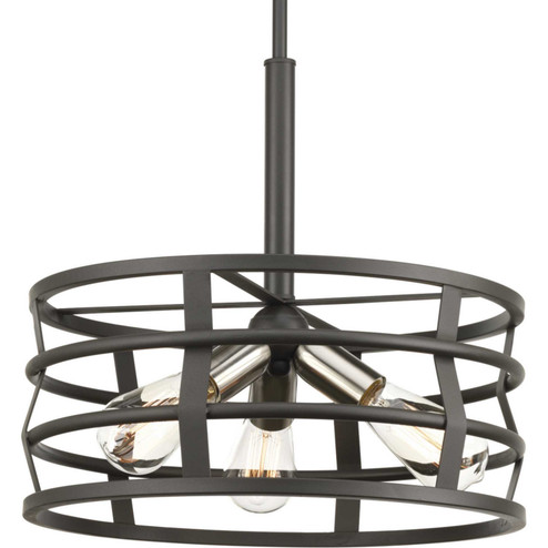 Remix Three Light Pendant in Graphite (54|P500011143)