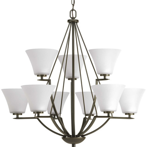 Bravo Nine Light Chandelier in Antique Bronze (54|P462520W)