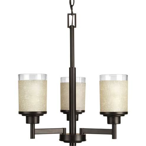 Alexa Three Light Chandelier in Antique Bronze (54|P445820)