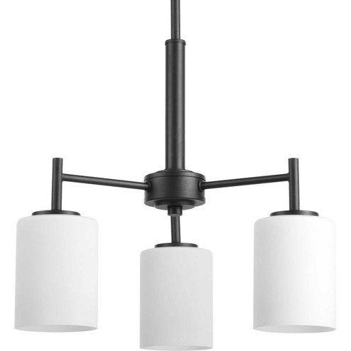 Replay Three Light Chandelier in Black (54|P431831)