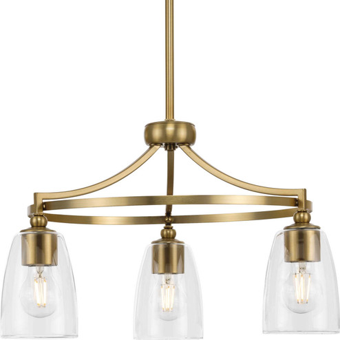 Parkhurst Three Light Chandelier in Brushed Bronze (54|P400295109)