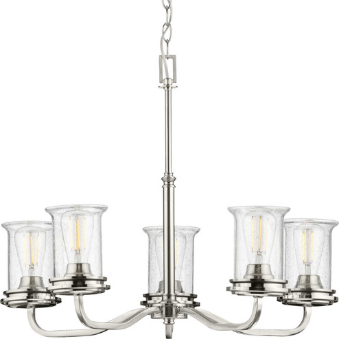 Winslett Five Light Chandelier in Brushed Nickel (54|P400206009)
