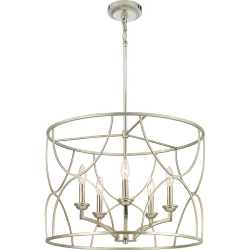 Landree Five Light Chandelier in Silver Ridge (54|P400178134)