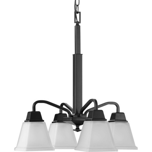 Clifton Heights Four Light Chandelier in Matte Black (54|P40011831M)